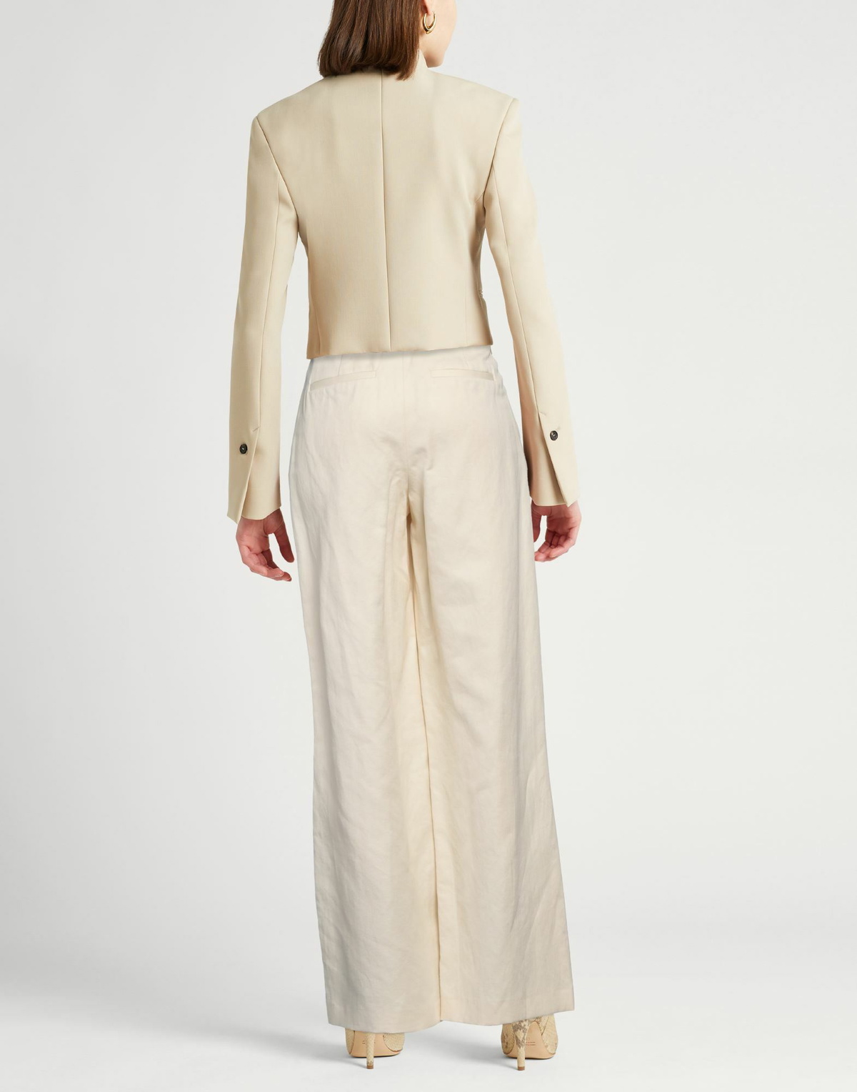Loulou Studio Womens Pants Cream