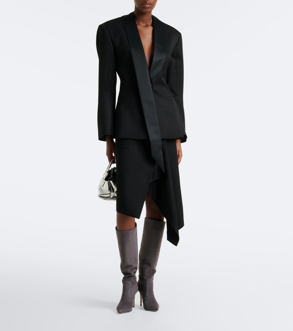 Gianvito Rossi Hansen suede knee-high boots