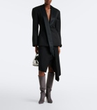 Gianvito Rossi Hansen suede knee-high boots