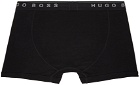 Boss Five-Pack Black Logo Boxers