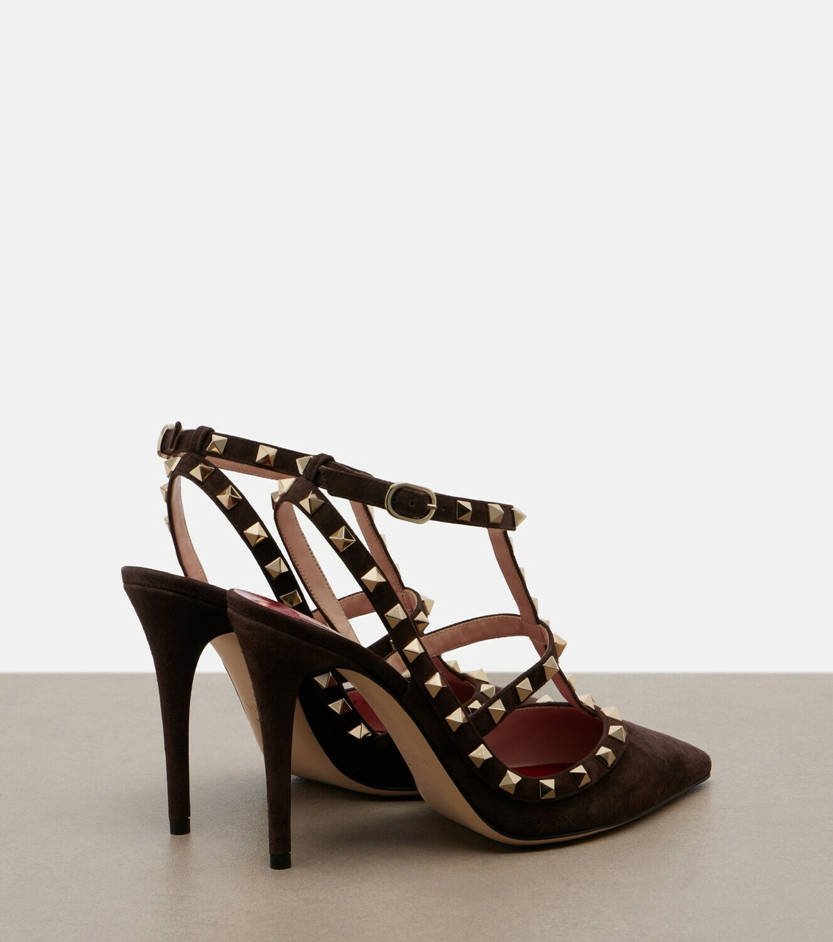 Valentino Garavani Rockstud suede pumps