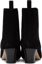 Manolo Blahnik Black Tiraba Chelsea Boots