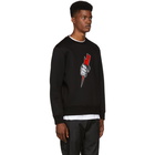 Neil Barrett Black Hand Of Zeus Sweatshirt