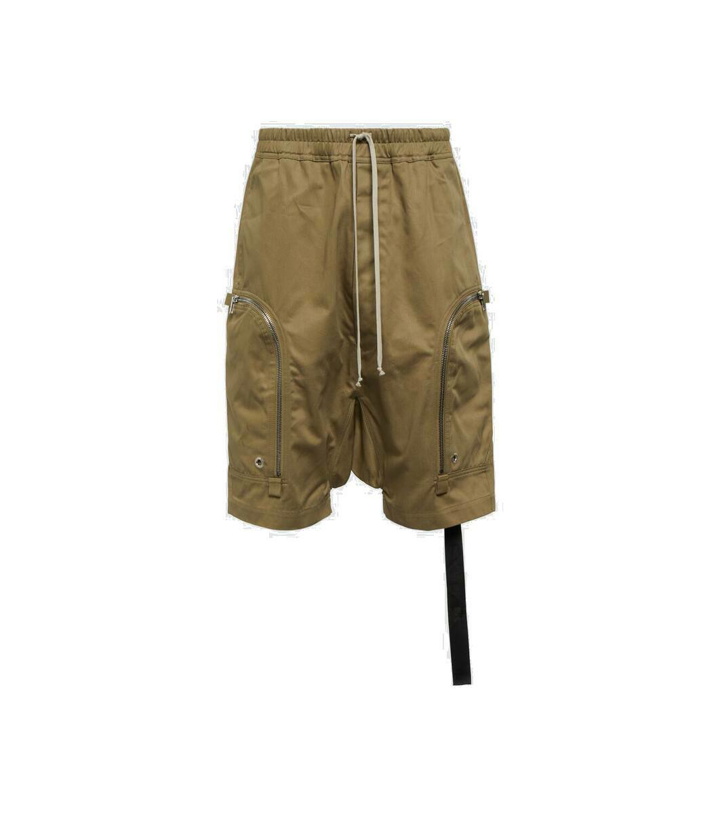 Photo: DRKSHDW by Rick Owens Bauhaus cotton shorts