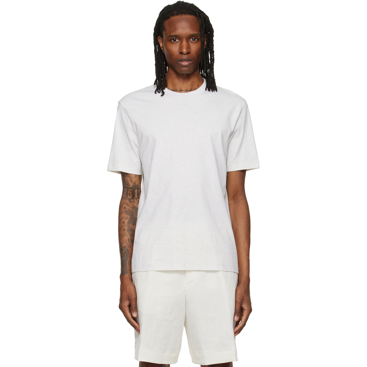 BOSS Three-Pack Multicolor Crew-Neck Cotton T-shirts