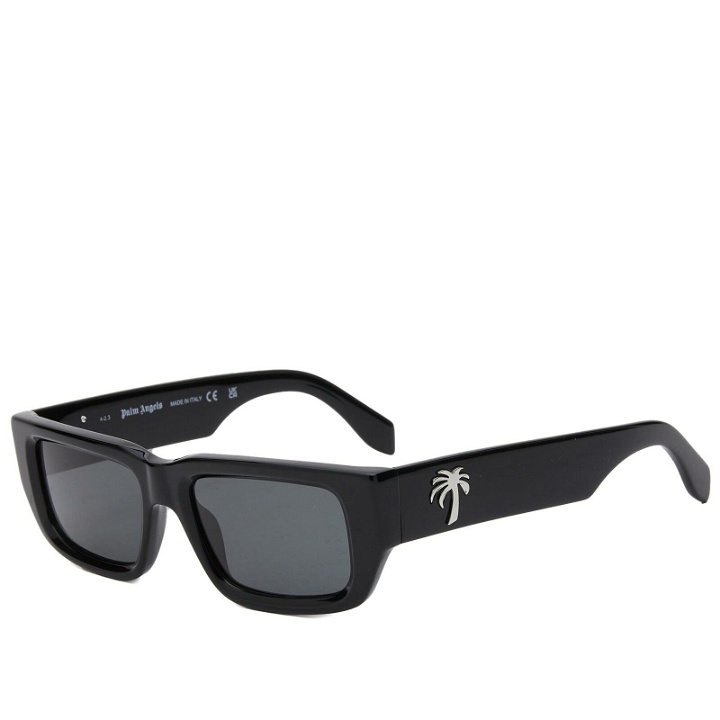 Photo: Palm Angels Men's Sutter Sunglasses in Black