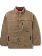 MANASTASH - Taion Reversible Fleece and Quilted Shell Down Jacket - Neutrals