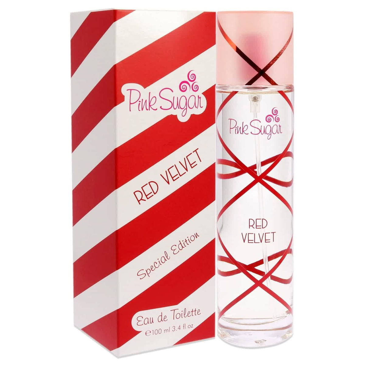 Pink Sugar Red Velvet / Aquolina EDT Spray Special Edition 3.4 oz (100 ml) (W)