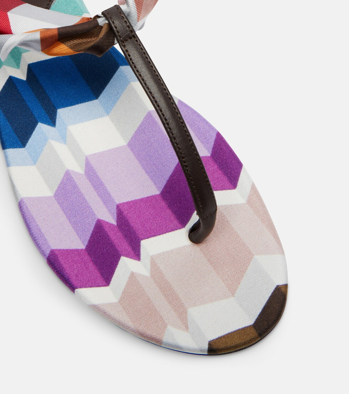 Missoni Dora twill sandals