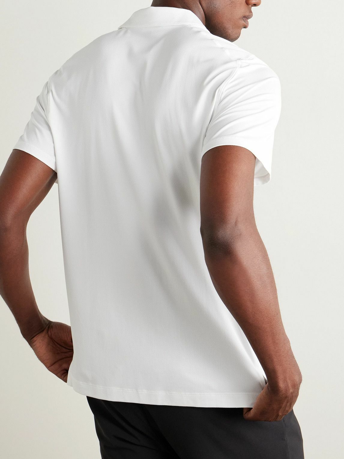 Lululemon - Logo-Appliquéd Recycled-Piqué Golf Polo Shirt - White