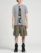 Philipp Plein Mens T-shirt in Grey