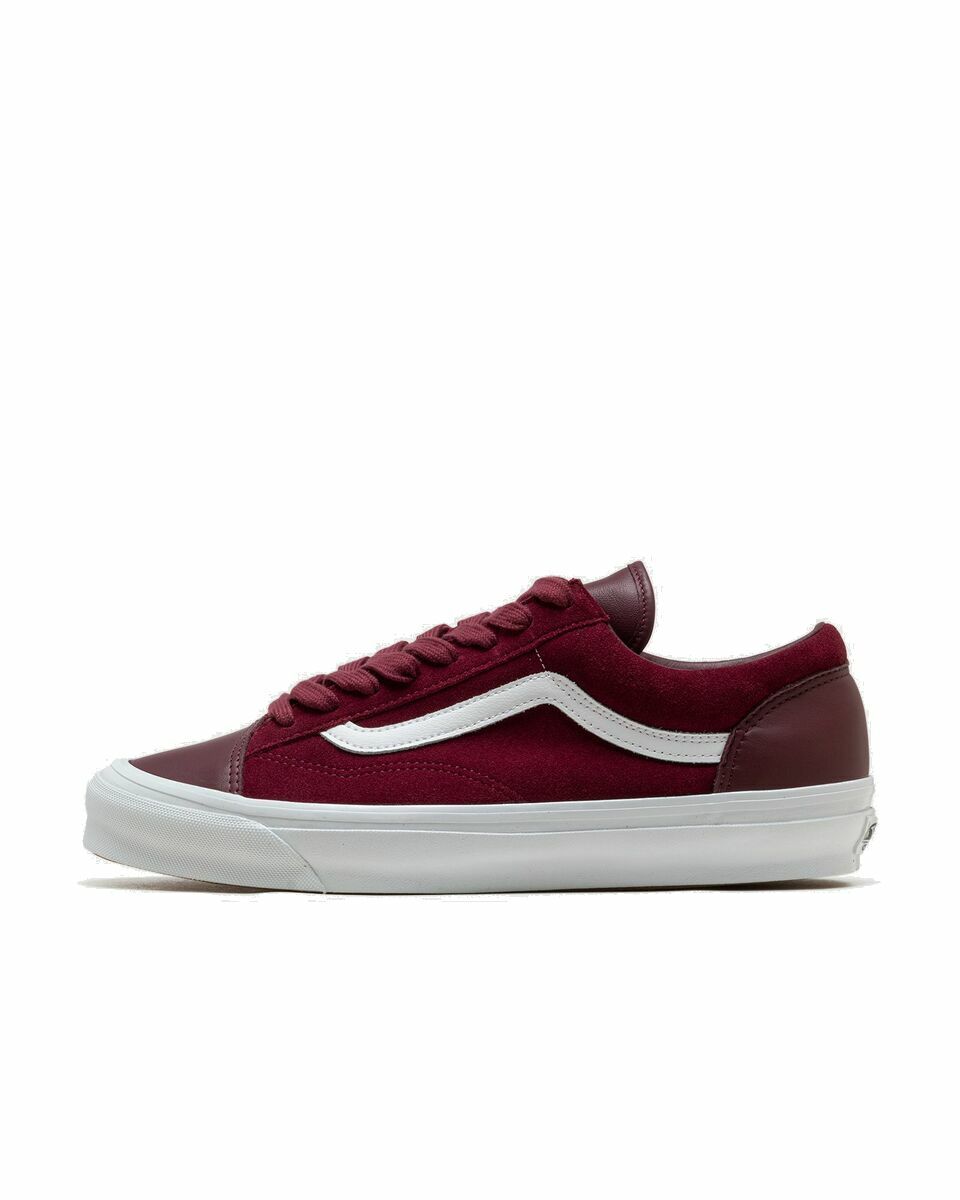 Photo: Vans Og Style 36 Lx Red - Mens - Lowtop
