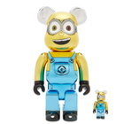 Medicom Be@rbrick Bob Chrome Ver. 