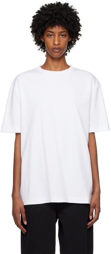 Photo: Sunspel White Oversized T-Shirt