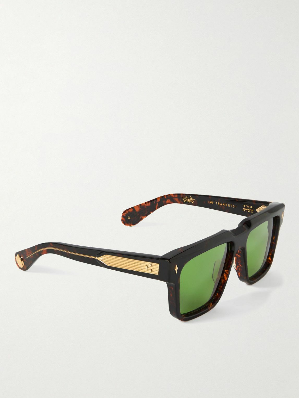 Occhiali Da Sole Uomo JACK SPADE Modello MORTON 3YG Aviatore Lenti Sfumate Verdi