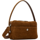 Acne Studios Brown Camero Party Suede Bag
