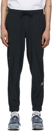 New Balance Black Impact Run Woven Lounge Pants