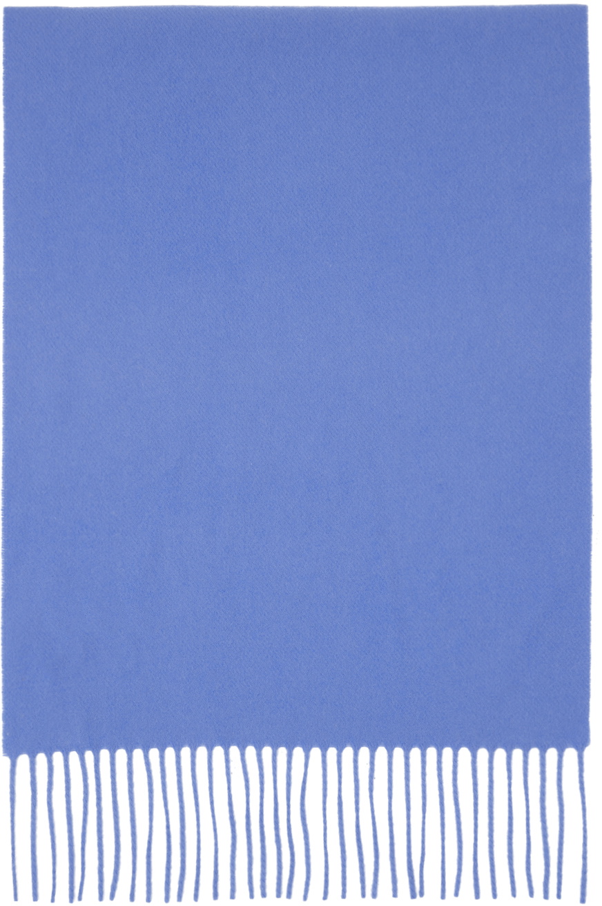 rag & bone Blue Skinny Addison Scarf
