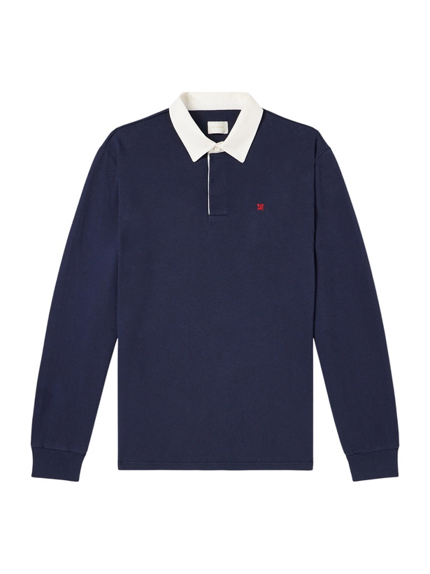 Photo: Aimé Leon Dore - Cotton-Jersey Polo Shirt - Blue