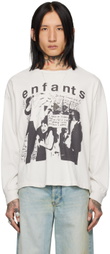 Enfants Riches Déprimés Off-White Graphic Long Sleeve T-Shirt