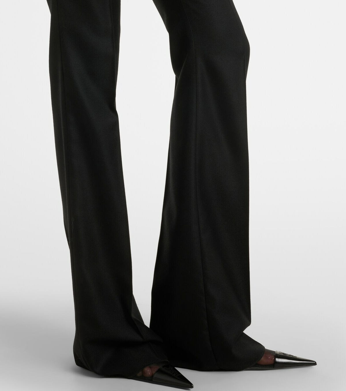 Saint Laurent Cashmere flared pants