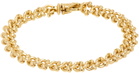 Emanuele Bicocchi Gold Essential Knotted Chain Bracelet