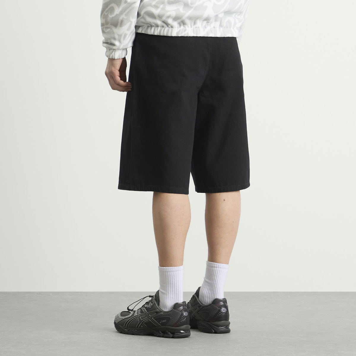 Dime Men's Tech Denim Shorts in Black