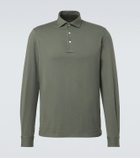 Fedeli Cotton piqué polo shirt