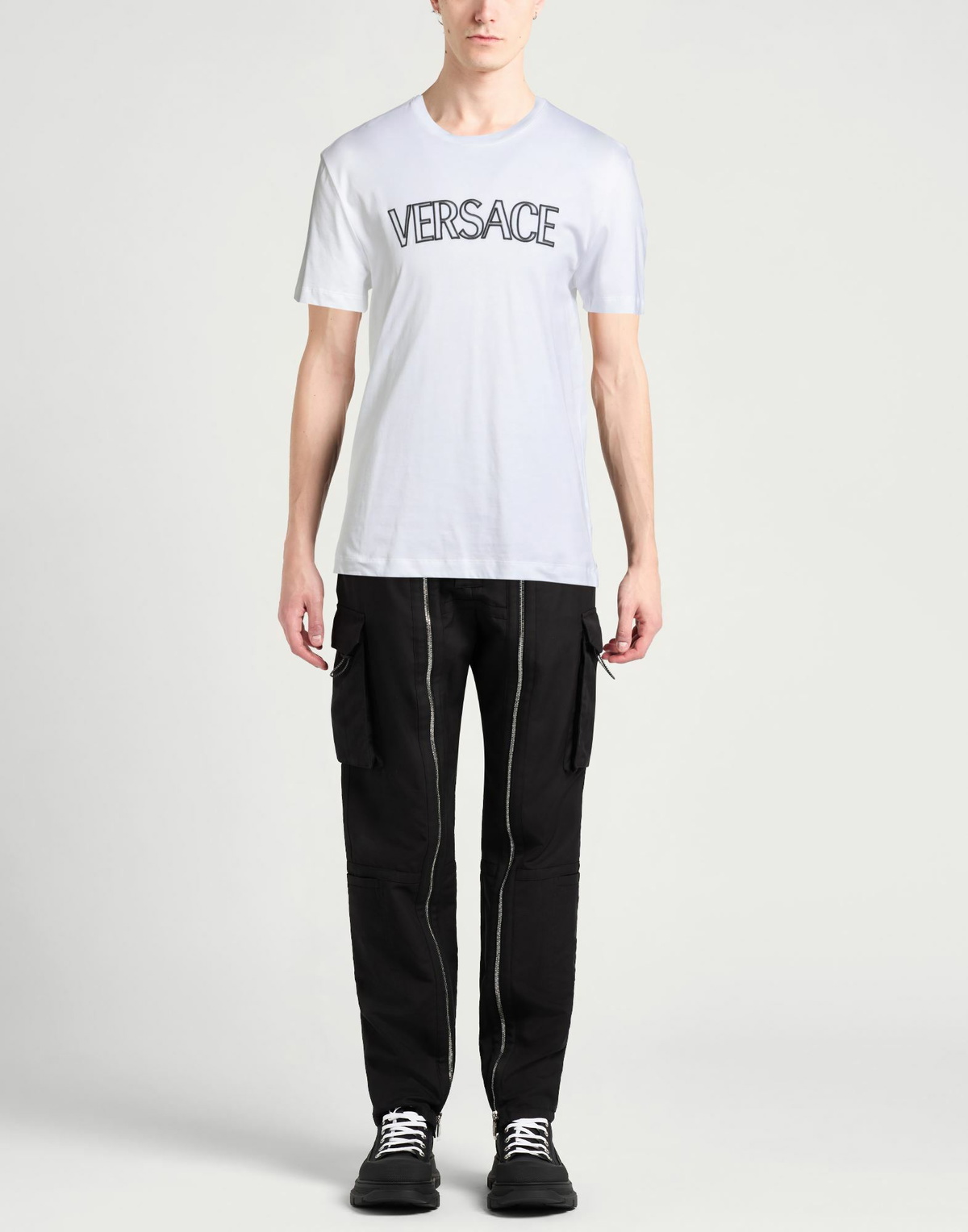 Versace Mens T-shirt in White