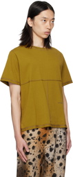 Eckhaus Latta Khaki Lapped T-shirt