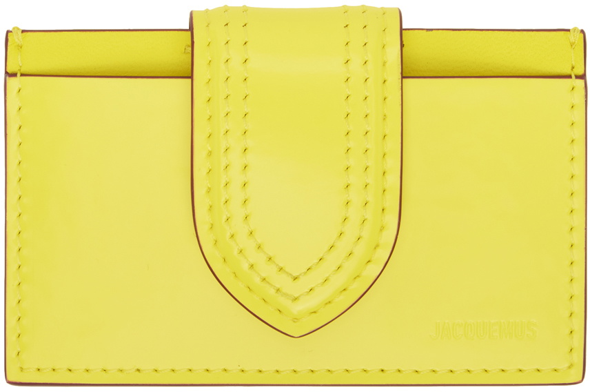 JACQUEMUS - Leather Le Porte-carte Bambino Jacquemus