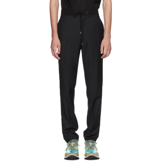 Photo: Lanvin Black Drawstring Trousers