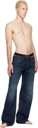 Raimundo Langlois Blue Bootcut Jeans