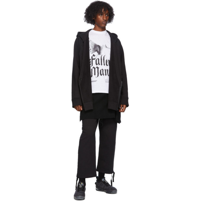 Undercover Black Wrap Zip-Up Hoodie Undercover