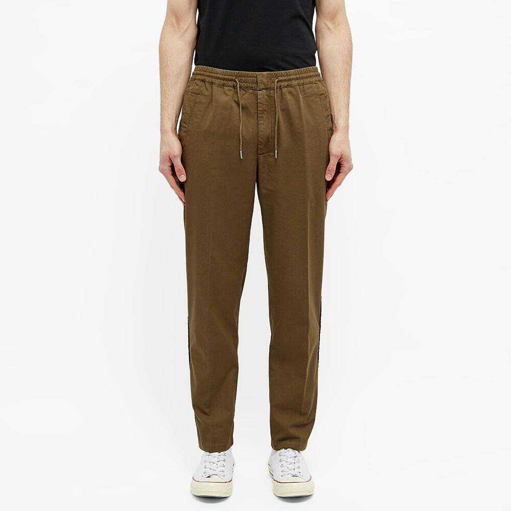 Folk Men's Drawcord Trousers in Olive Folk