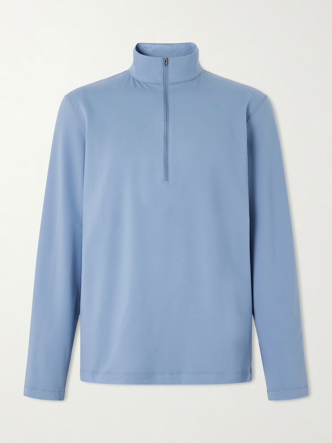 Lululemon - Slim-Fit Stretch Recycled-Jersey Half-Zip Top - Blue
