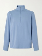 Lululemon - Slim-Fit Stretch Recycled-Jersey Half-Zip Top - Blue