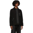 Nicholas Daley Black Zip Through Jacket