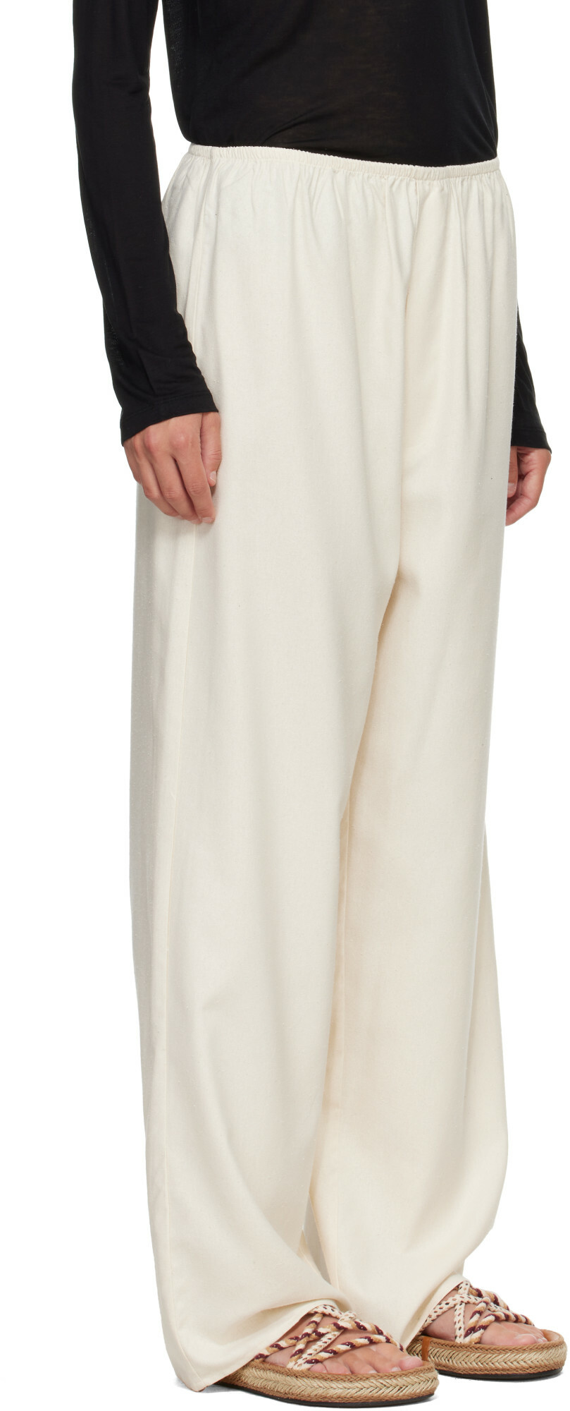 Baserange Off-White Stoa Lounge Pants