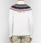 Givenchy - Logo-Intarsia Wool Rollneck Sweater - Men - White