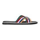 Dsquared2 Multicolor Carioca Slip-On Sandals