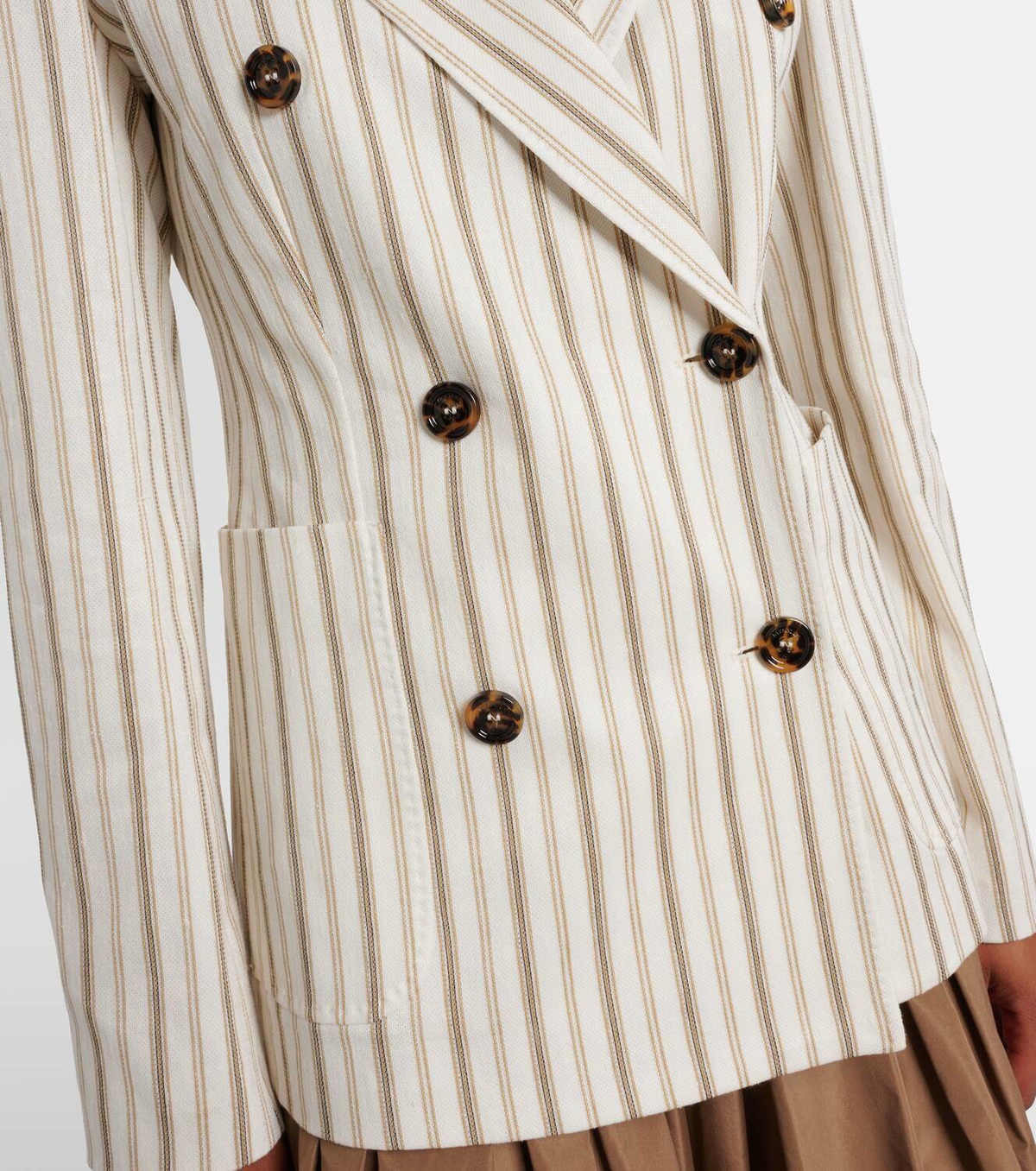 Max Mara Pensile cotton and linen blazer Max Mara