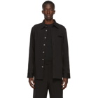 Bottega Veneta Black Canvas Shirt