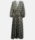 Eres - Neptune printed silk maxi dress