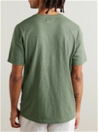 Oliver Spencer - Conduit Slub Cotton-Jersey T-Shirt - Green