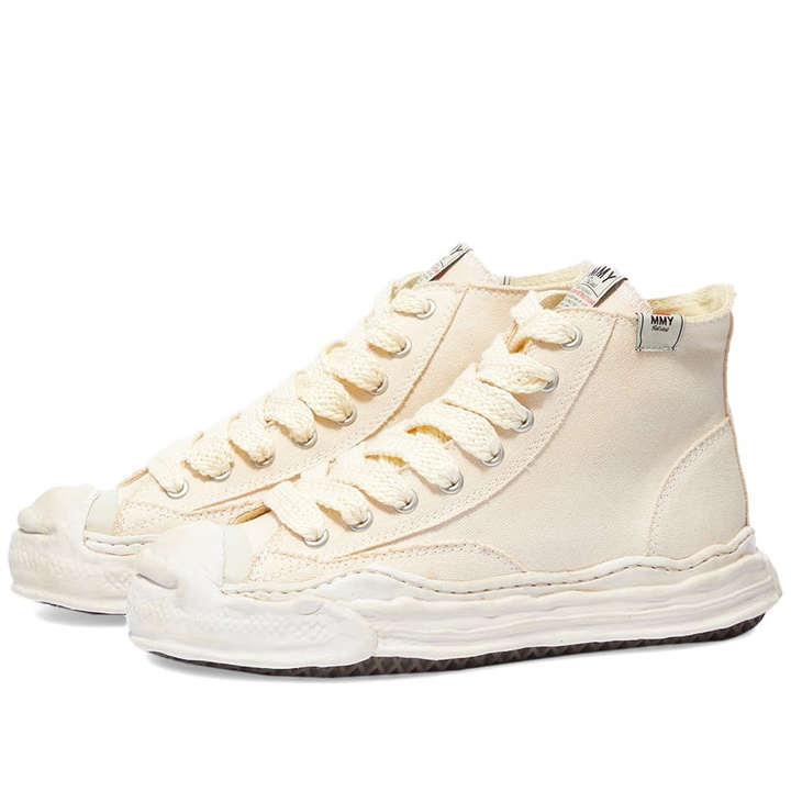 Photo: Maison MIHARA YASUHIRO Hank High Original Sole Spray Dyed Canvas Sneaker