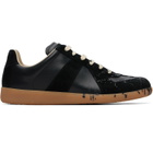 Maison Margiela Black Replica Sneakers