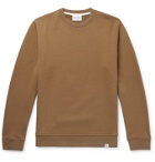 Norse Projects - Vagn Loopback Cotton-Jersey Sweatshirt - Brown
