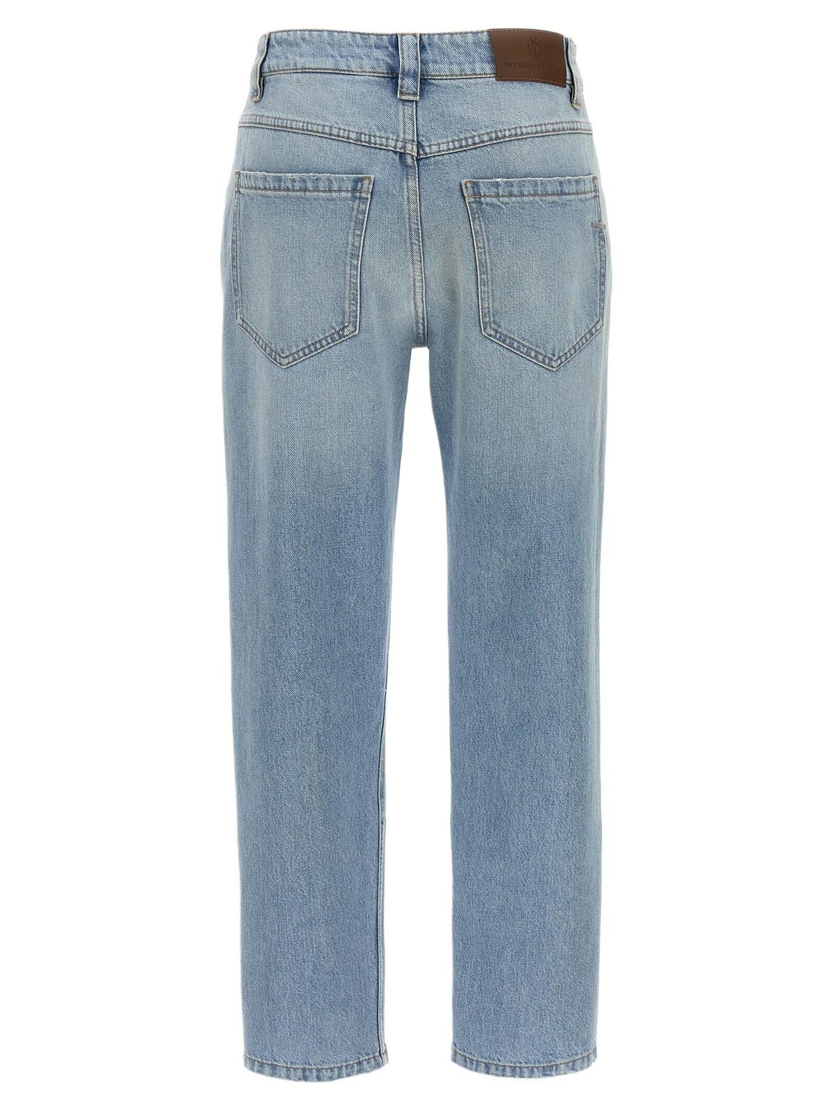 デニム・ジーパン Brunello Cucinelli Contemporary Square' Jeans Women's jeans - Designer denim collection | Brunello Cucinelli