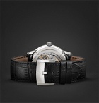 Parmigiani Fleurier - Toric Qualité Fleurier Automatic 40.8mm 18-Karat White Gold and Alligator Watch - Silver